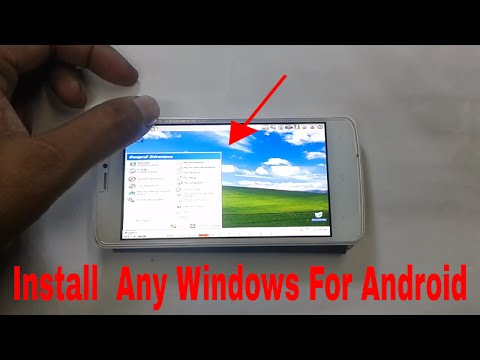 Install android on windows xp pc